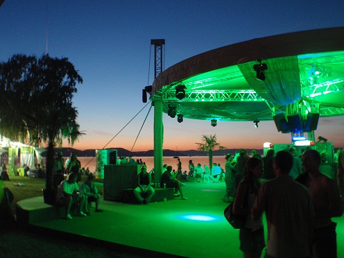 Crowd at Heineken Festival, Lake Balaton, Hungary